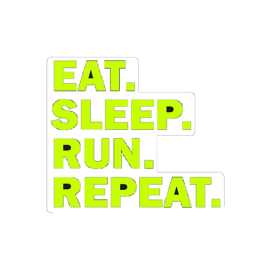 Eat Sleep Run Repeat Sticker